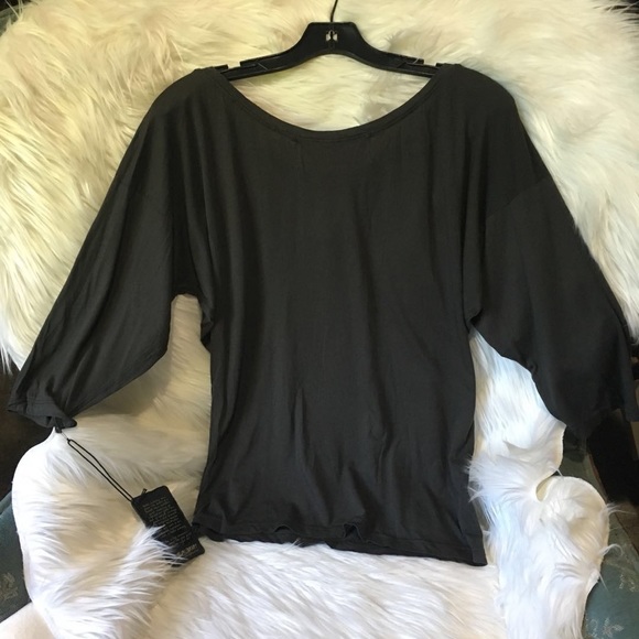 Public Library Apache Chief Tee in Soot - Picture 4 of 6